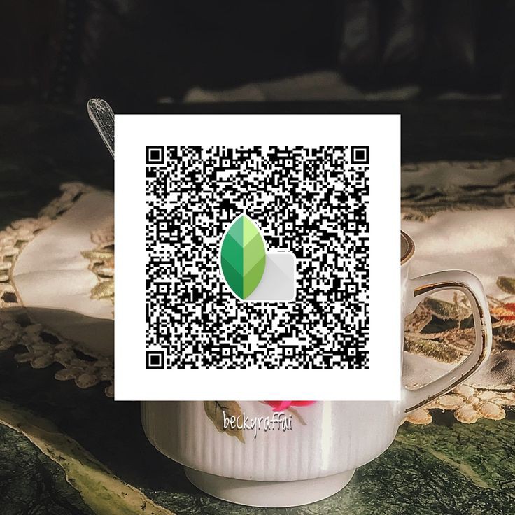 dreamy glow snapseed qr code