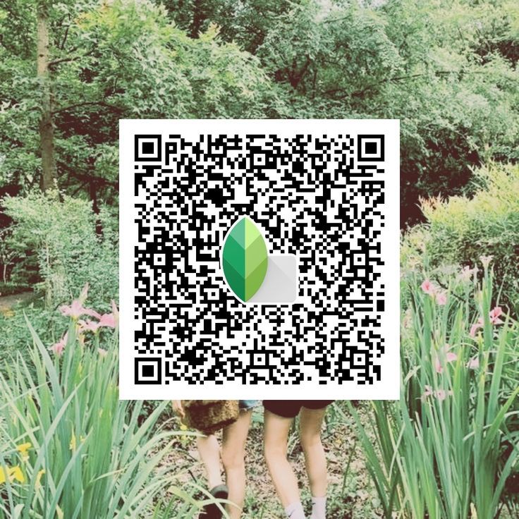 how to use qr code snapseed