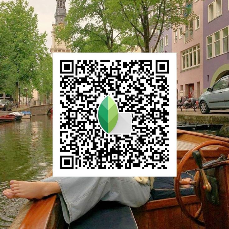snapseed create qr look